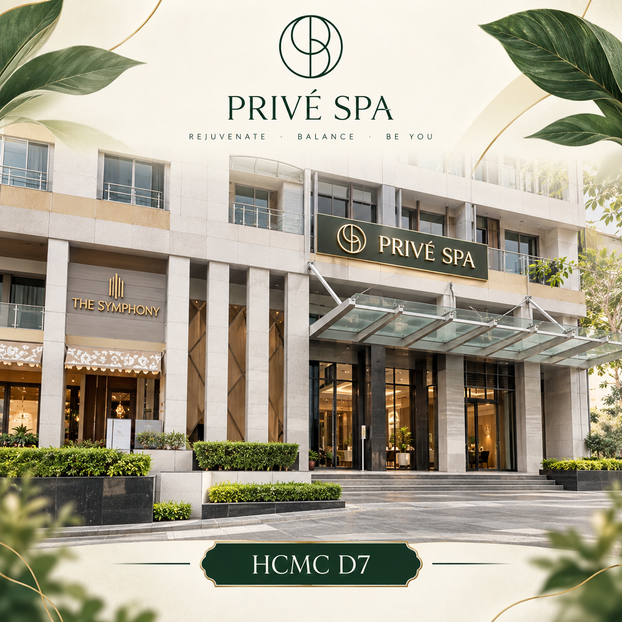 Privé Spa Phu My Hung / Midtown (D7) branch exterior