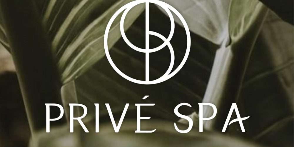 the-prive-spa-green-square-background-white-logo