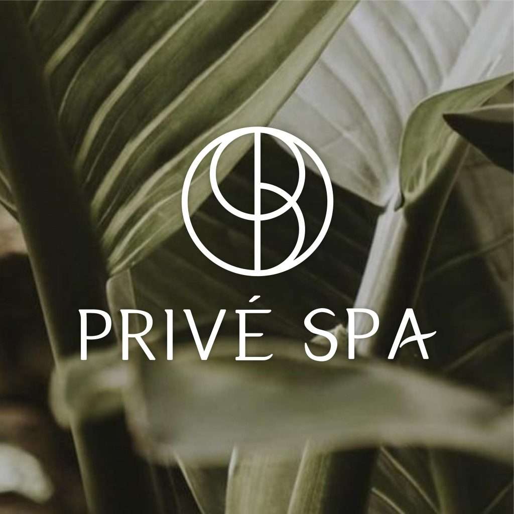 the-prive-spa-green-square-background-white-logo